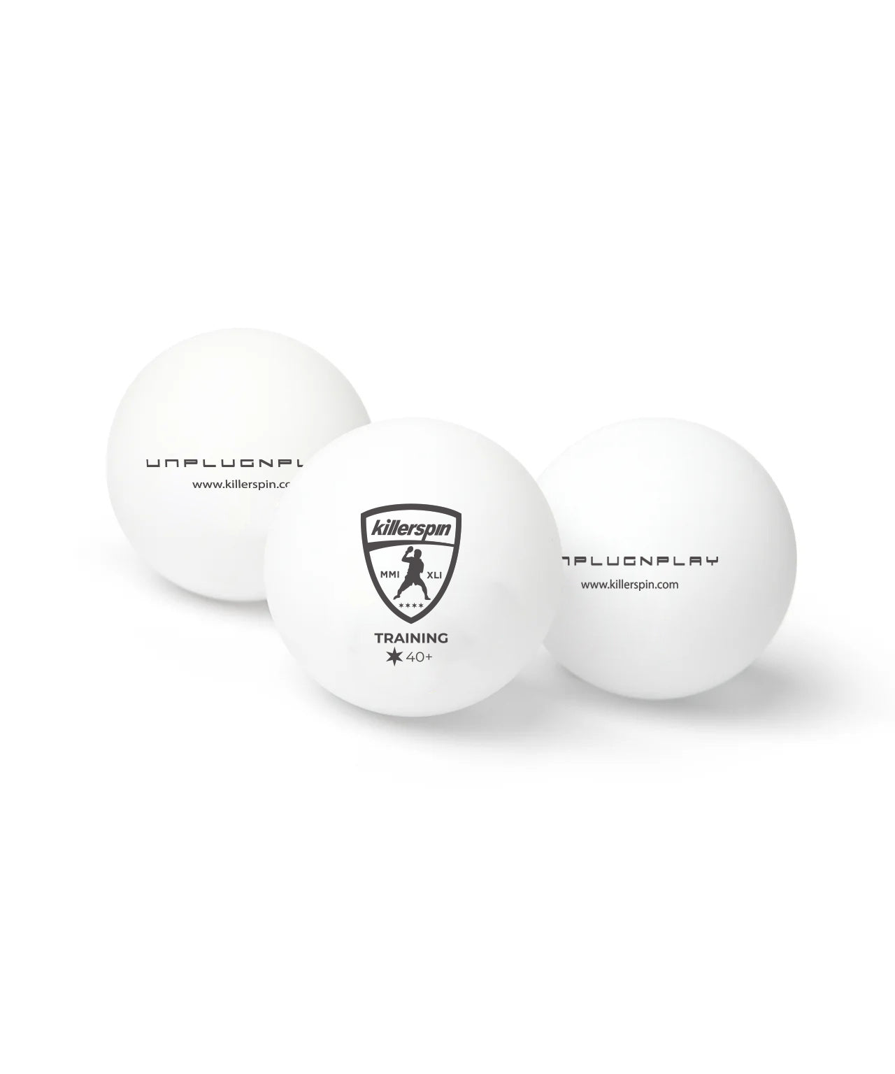 Killerspin 25 Pack - Training Balls 40+ (White) Killerspin 25 Pack - Training Balls 40+ (White)