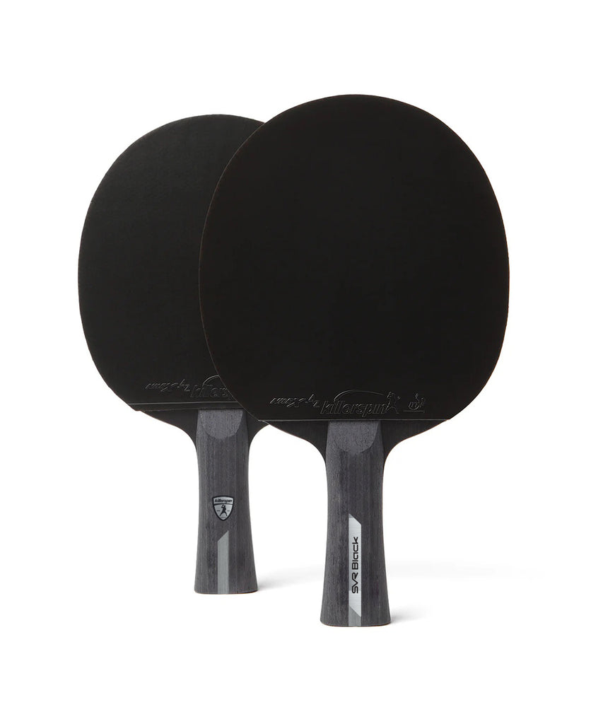 SVR 2U Black Ping Pong Paddle Set | Killerspin Table Tennis