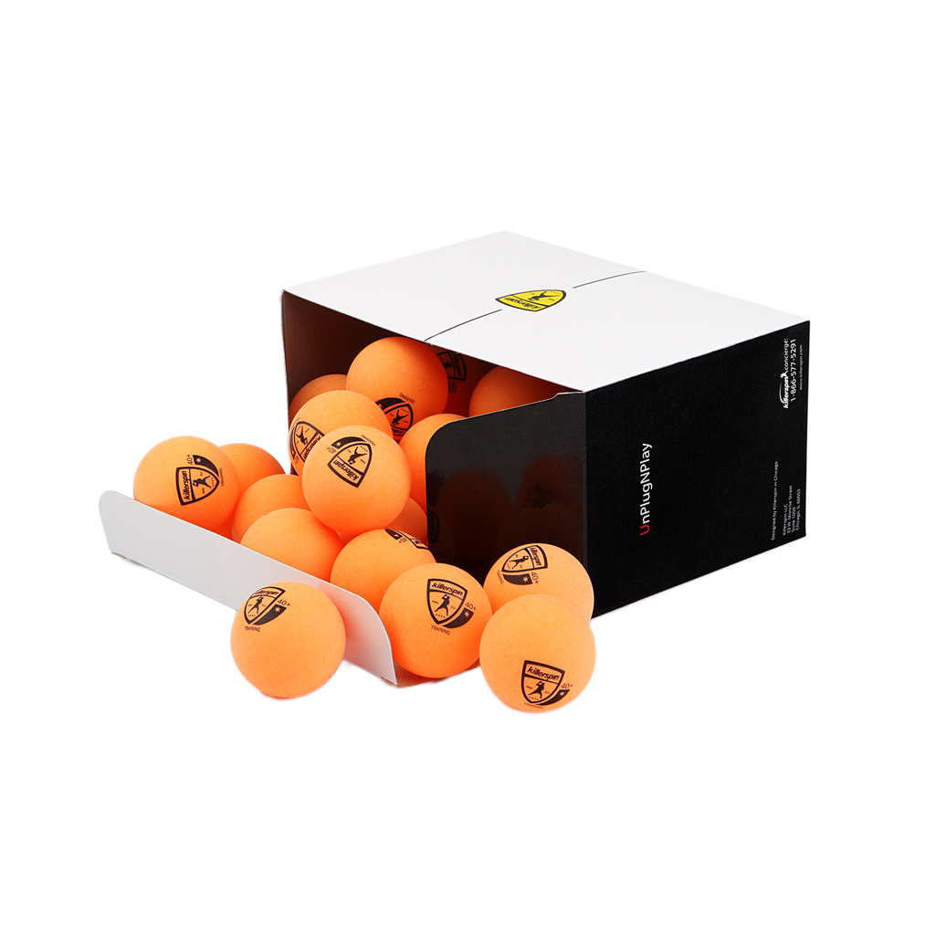Killerspin 25 Pack - Training Balls 40+ (Orange) Killerspin 25 Pack - Training Balls 40+ (Orange)
