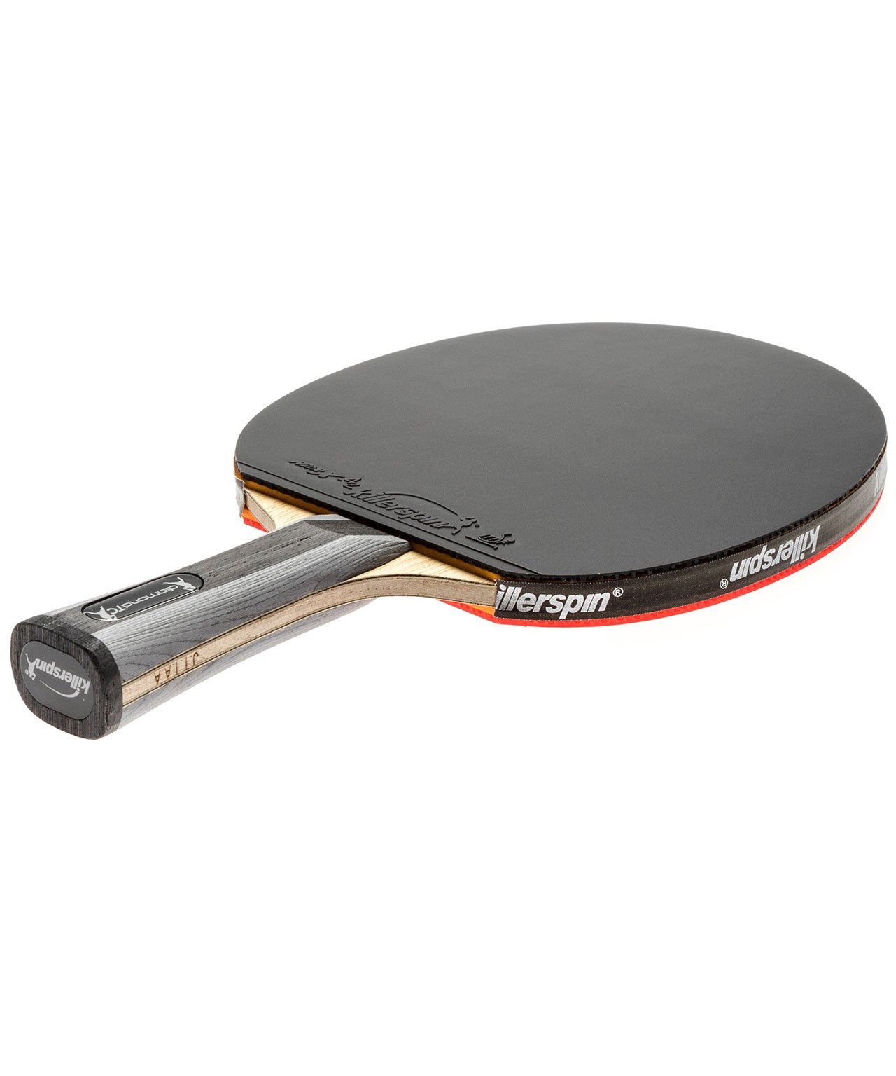 Diamond TC RTG Killerspin Ping Pong Paddle Diamond TC - Flared Black Rubber