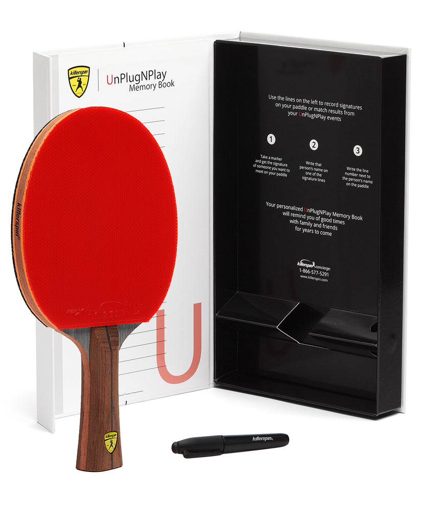往復送料無料 Professional Ping Pong Paddle with Hard Carry Case Pro Table  Tennis Racke