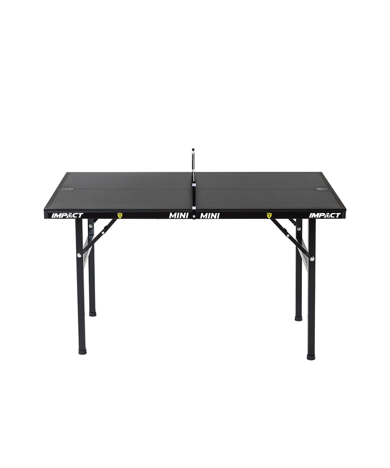 IMPACT Mini Jet Black Killerspin MyT Small Impact Black Table Tennis Table Side