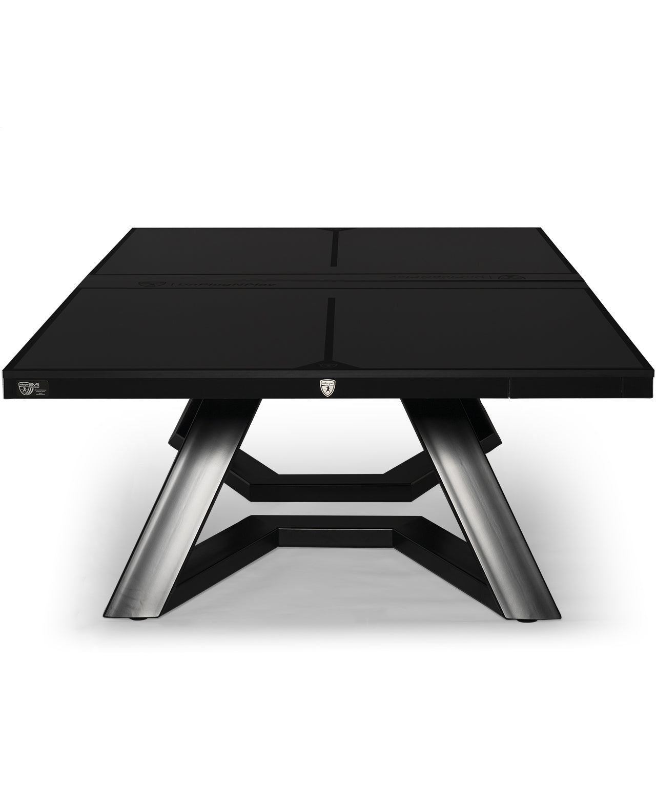 SVR daVinci Killerspin DaVinci Ping Pong Table front no net