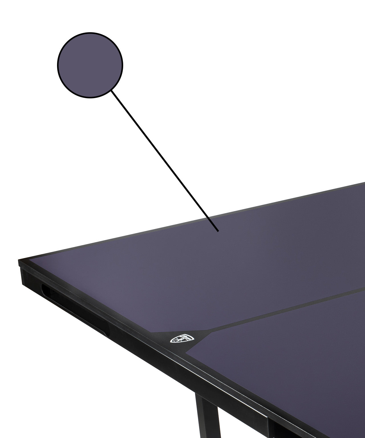 MyT 415X Mega Bundle Killerspin Indoor Ping Pong Table UnPlugNPlay415 X Mega DeepBlu Black frame Blue top model 2020