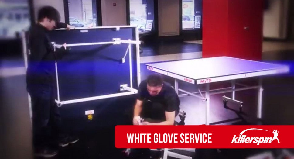 White Glove Service - Your Ping Pong Table Delivered & Setup