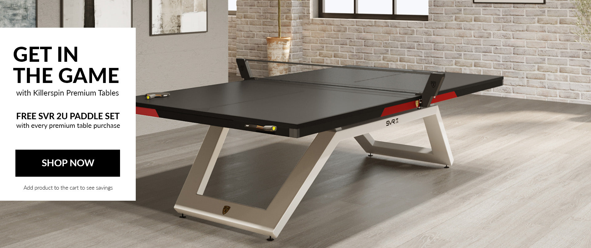 Killerspin Ping Pong Table and Table Tennis Equipment