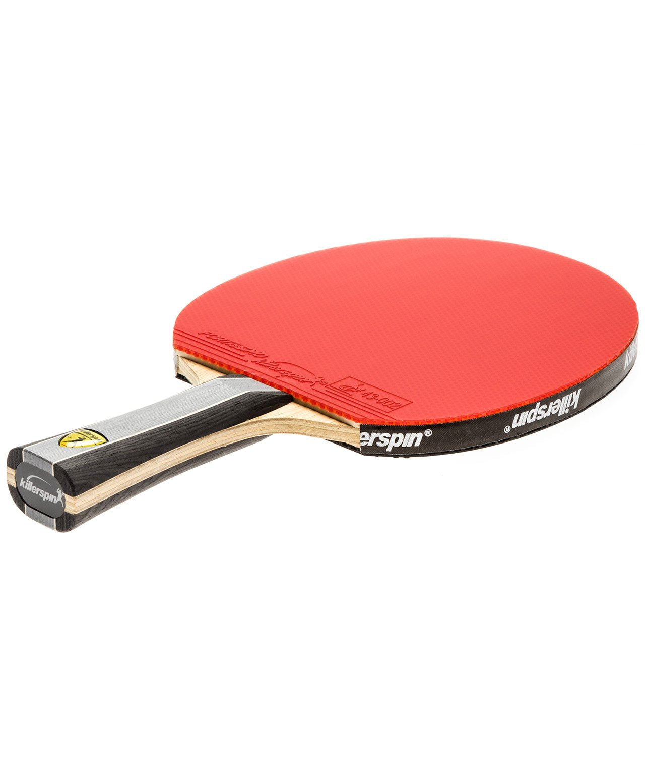 Killerspin Ping Pong Paddle Kido 7P RTG Premium - Flared Red Fortissimo Rubber