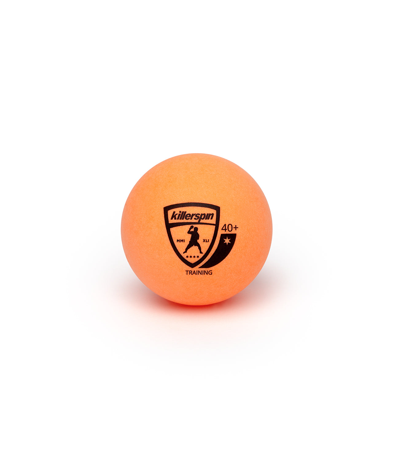 Killerspin Training Ping Pong Orange Balls - Logo