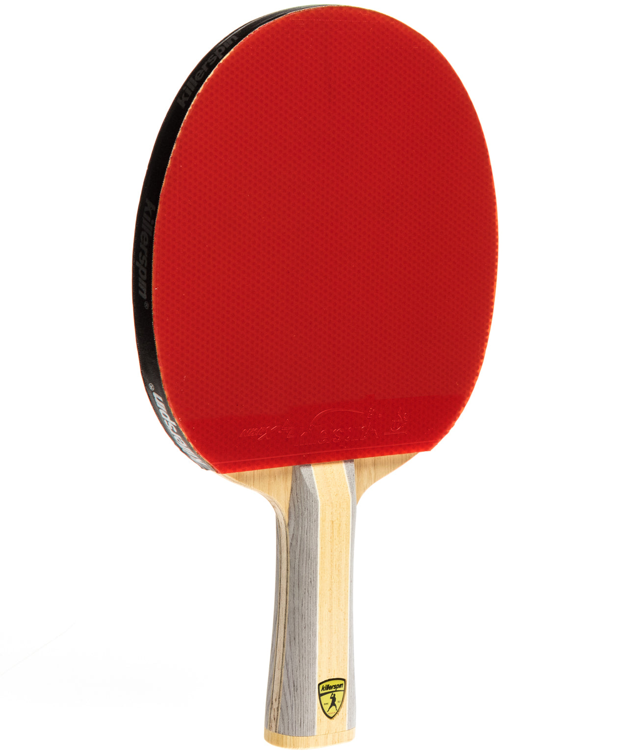 Killerspin Ping Pong Racket Diamond CQ - Flared Red Rubber