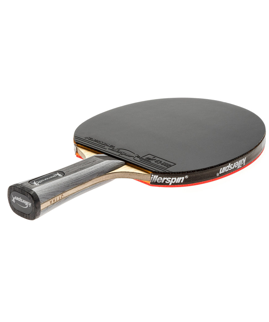 Killerspin Ping Pong Paddle Diamond TC Premium - Flared Black Fortissimo Rubber