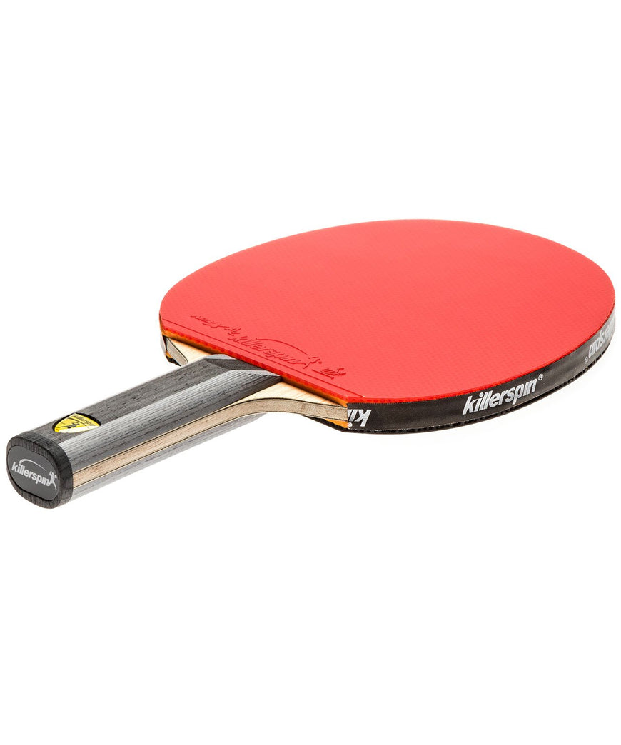 Killerspin Ping Pong Paddle Diamond TC - Straight Red Rubber