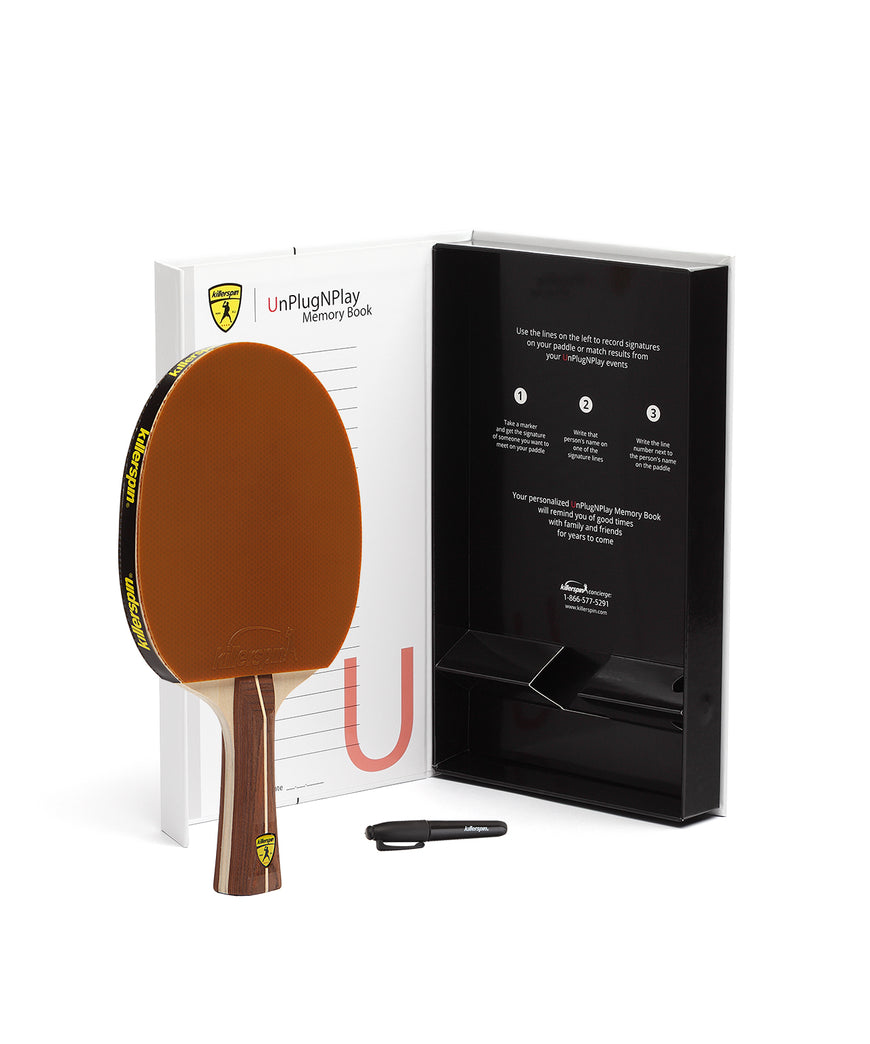 Killerspin Ping Pong Paddle Jet200 Mocha - Gift