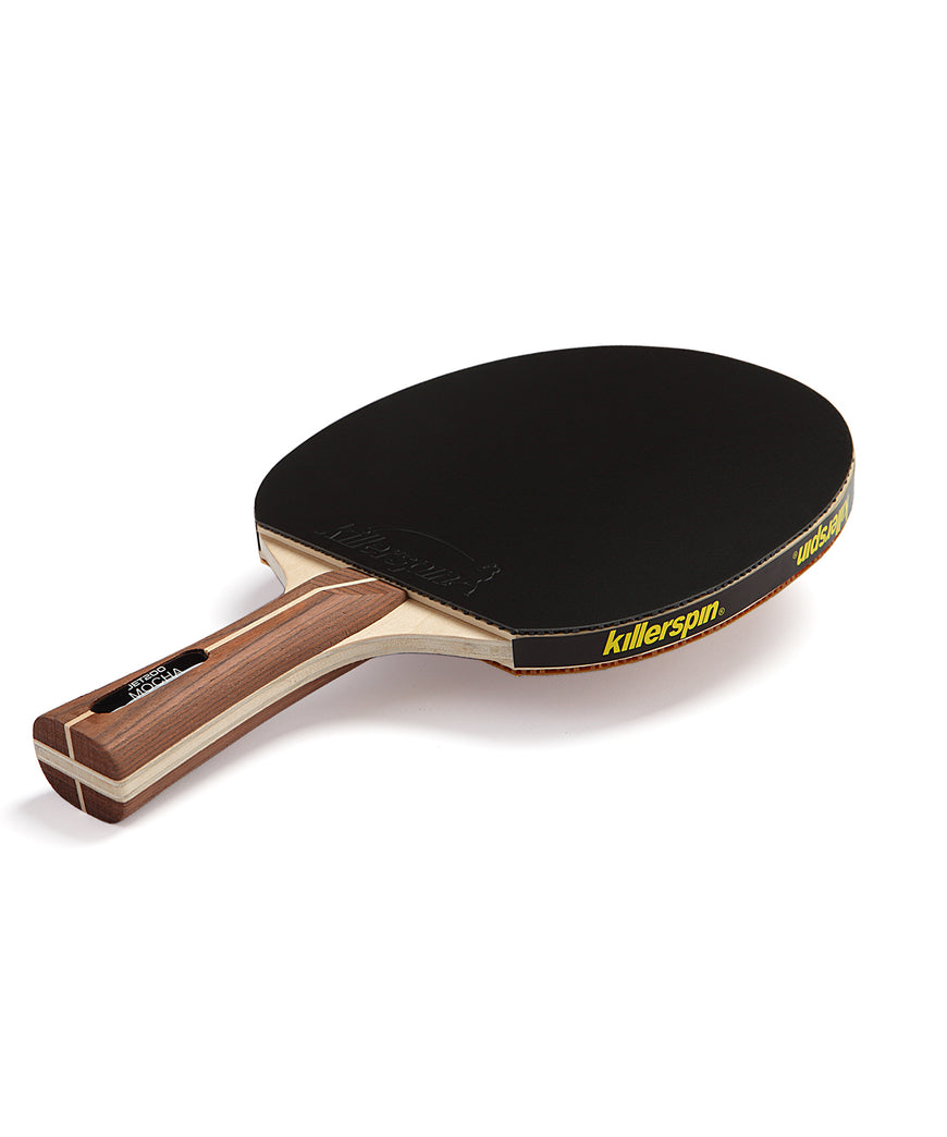Killerspin Ping Pong Paddle Jet200 Mocha - Black Rubber