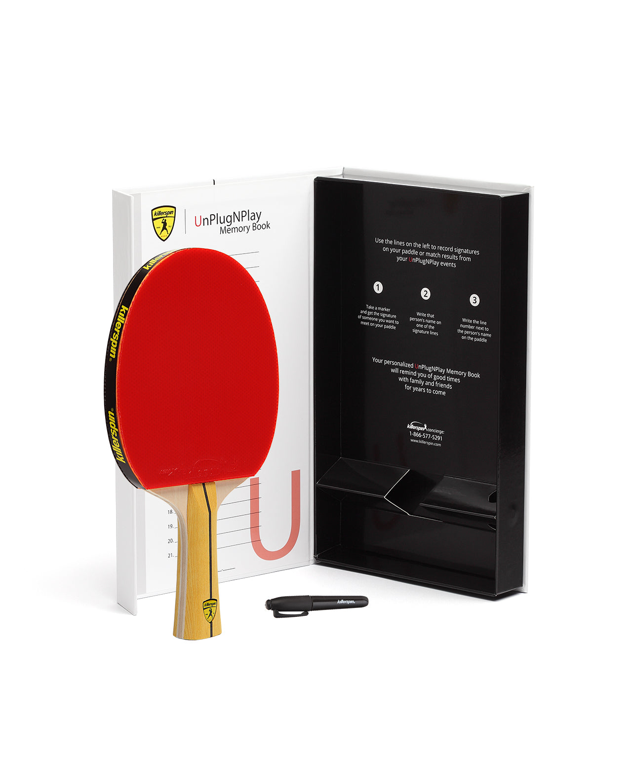 Killerspin Ping Pong Paddle Jet400 Smash N2 - Gift