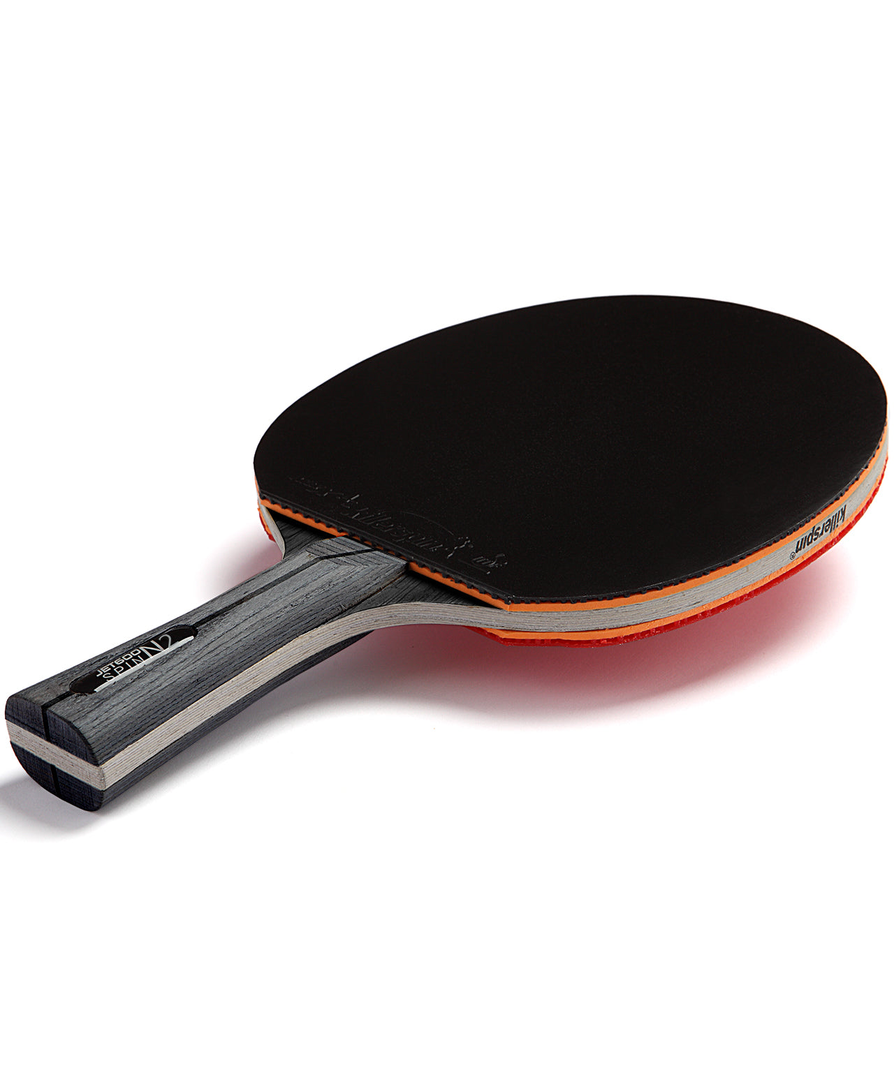 Killerspin Ping Pong Paddle Jet600 Spin N2 - Black Rubber