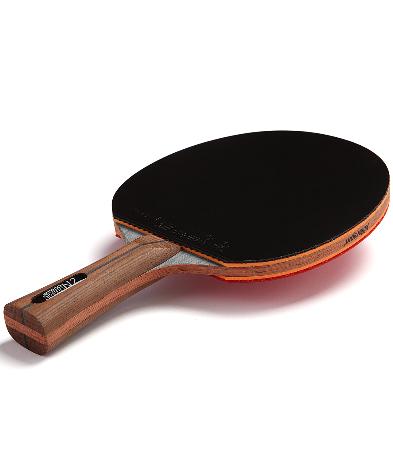 Killerspin Ping Pong Paddle Jet800 Speed N2 - Black Rubber