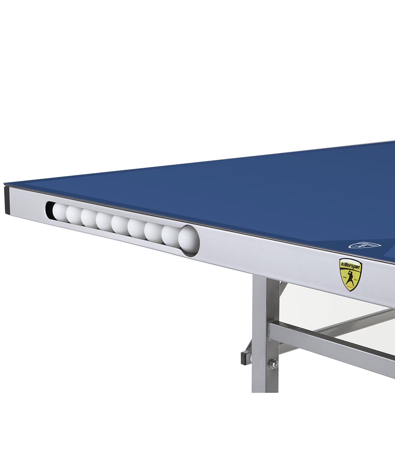 Killerspin Outdoor Ping Pong Blue Table MyT7 Breeze - Ball Pocket