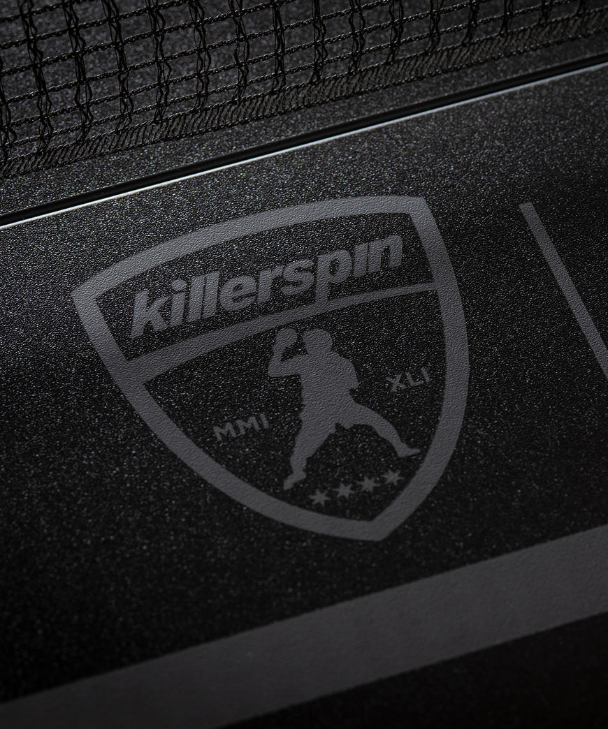 Killerspin SVR Pi Black Ping Pong Table Tennis Table net - logo